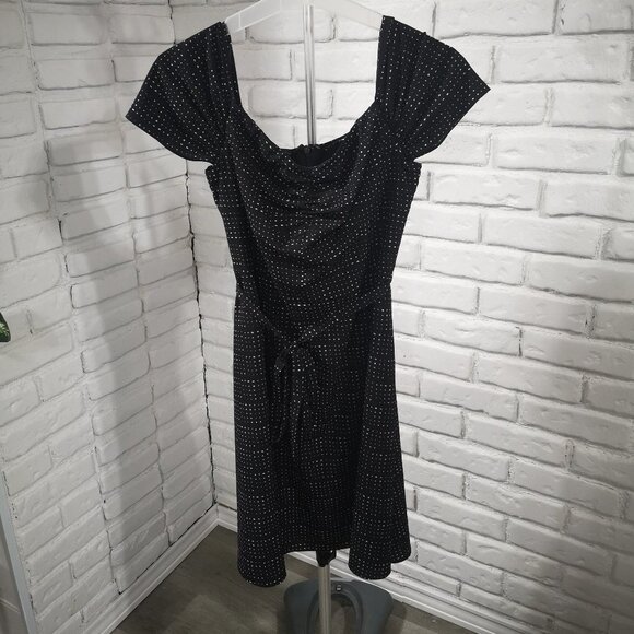 Banana Republic Ladies Cap Sleeves Fully Lined Size 10 Dress - Picture 1 of 9